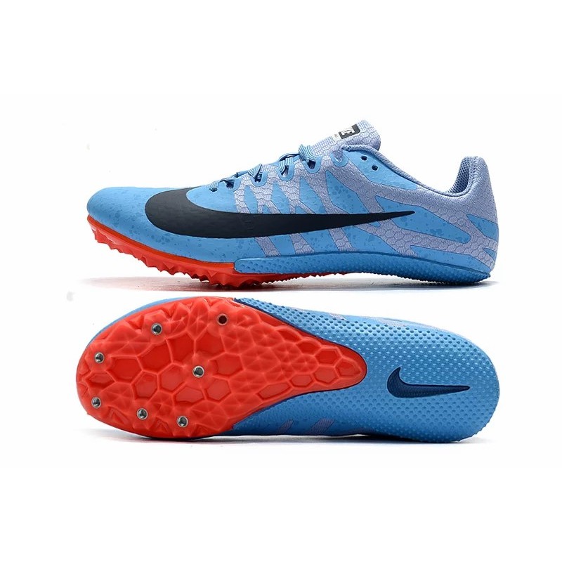 Botas de Fútbol Nike Zoom Rival S9 Blanco&Rojo Naranja / Rojo / Rosado / Verde Fluorescente / Negro / Verde Oscuro / Azul&Rojo Oscuro / Azul / Rojo&Negro / Azul&Celeste / Gris / Rojo / Celeste / Blanco&Negro (#39~#45)