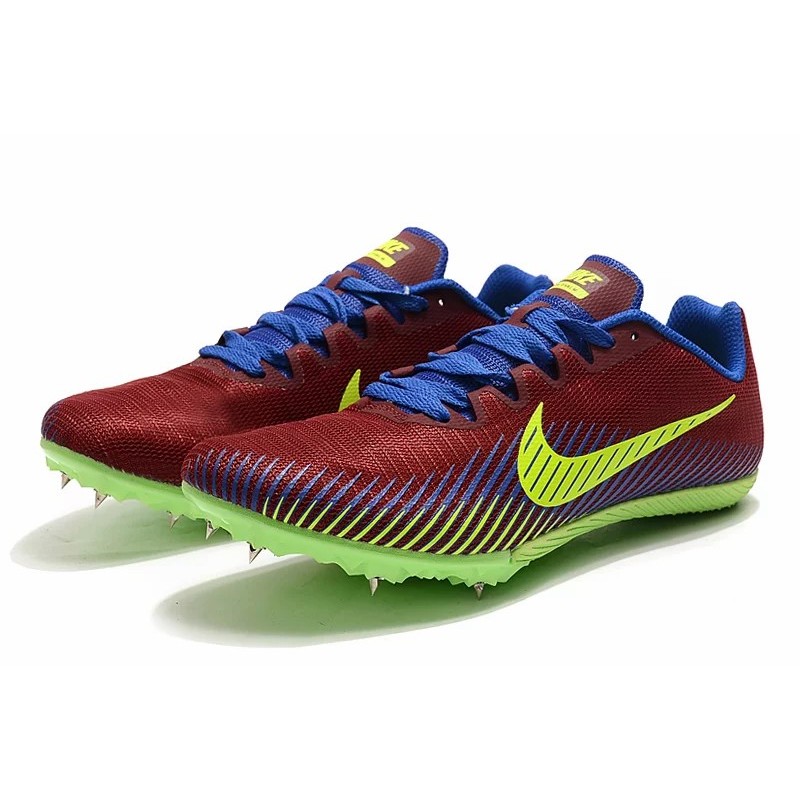 Botas de Fútbol Nike Zoom Rival M 9 Rojo Oscuro  /  Negro&Rojo  /  Blanco  /  Negro  /  Azul Marino  /  Verde Fluorescente  /  Turquesa (#39~#45)