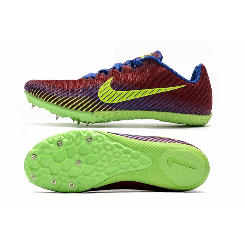 Botas de Fútbol Nike Zoom Rival M 9 Rojo Oscuro  /  Negro&Rojo  /  Blanco  /  Negro  /  Azul Marino  /  Verde Fluorescente  /  Turquesa (#39~#45)