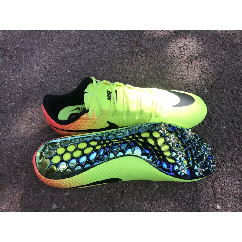 Zapatilla de Atletismo Zoom Ja Fly 3 Suela Chapada Unisex Amarillo Fluorescente (#36~#44)