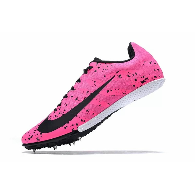 Zapatilla de Atletismo Nike Rival S9 Hombre Rosa&Negras Manchas (#39~#45)