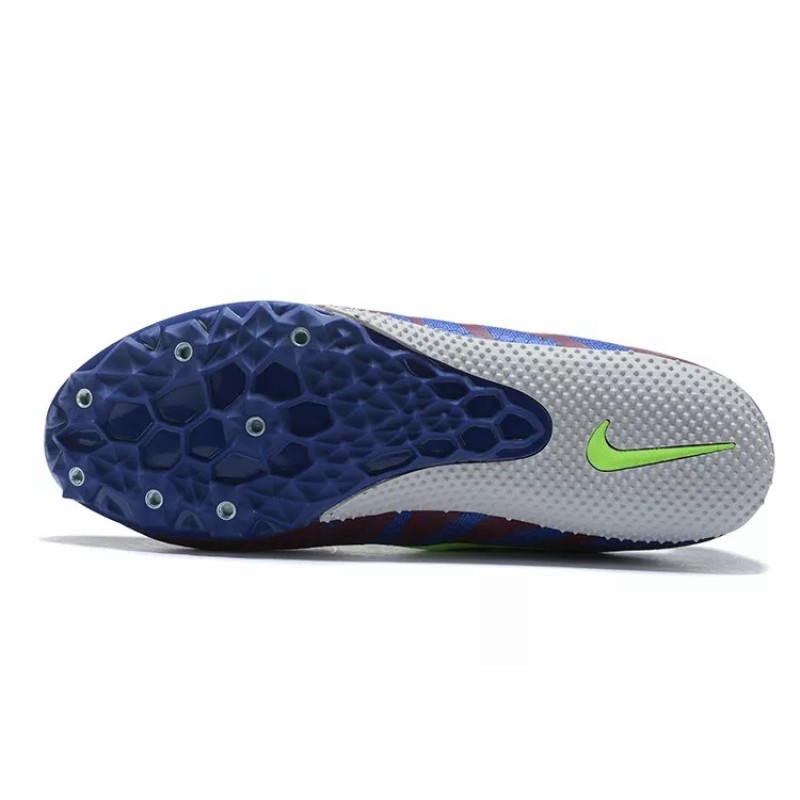 Zapatilla de Atletismo Nike Rival S9 Hombre Burdeos&Azul (#39~#45)