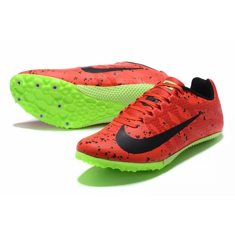 Zapatilla de Atletismo Nike Rival S9 Hombre Rojo&Negras Manchas (#39~#45)