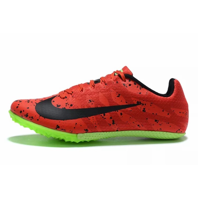Zapatilla de Atletismo Nike Rival S9 Hombre Rojo&Negras Manchas (#39~#45)
