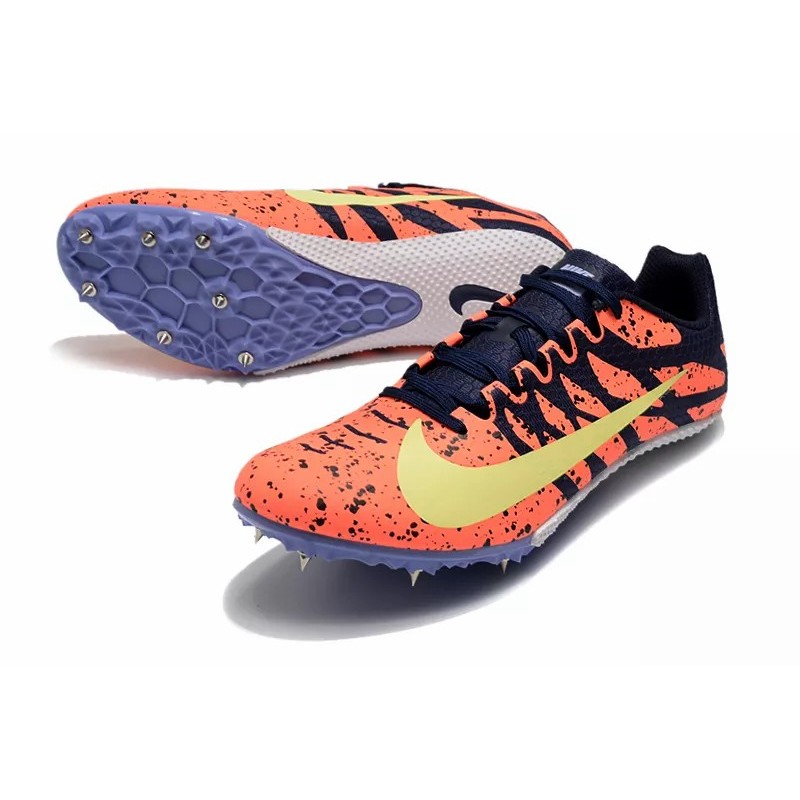 Zapatilla de Atletismo Nike Zoom Rival S9 Hombre Rojo  /  Naranja  /  Rosa  /  Verde  /  Azul  /  Amarillo  /  Negro  /  Azul Marino  /  Multicolor (#39~#45)