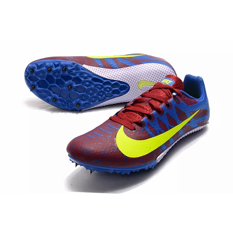 Zapatilla de Atletismo Nike Zoom Rival S9 Hombre Rojo  /  Naranja  /  Rosa  /  Verde  /  Azul  /  Amarillo  /  Negro  /  Azul Marino  /  Multicolor (#39~#45)