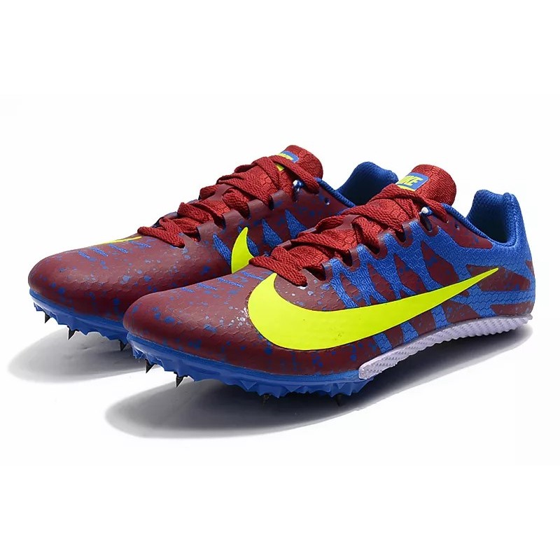 Zapatilla de Atletismo Nike Zoom Rival S9 Hombre Rojo  /  Naranja  /  Rosa  /  Verde  /  Azul  /  Amarillo  /  Negro  /  Azul Marino  /  Multicolor (#39~#45)