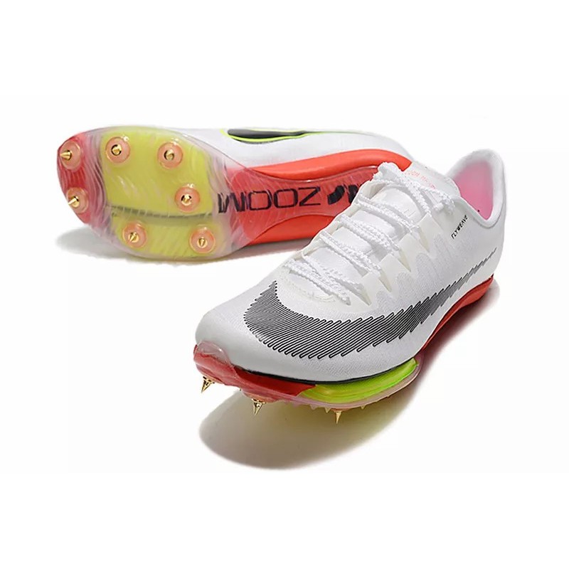 Zapatilla de Atletismo Nike Air Zoom Maxfly Unisex Blanco&Amarillo  /  Blanco&Naranja  /  Amarillo  /  Naranja (#39~#45) 