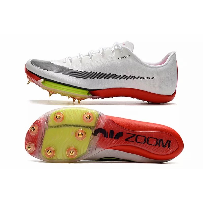 Zapatilla de Atletismo Nike Air Zoom Maxfly Unisex Blanco&Amarillo  /  Blanco&Naranja  /  Amarillo  /  Naranja (#39~#45) 