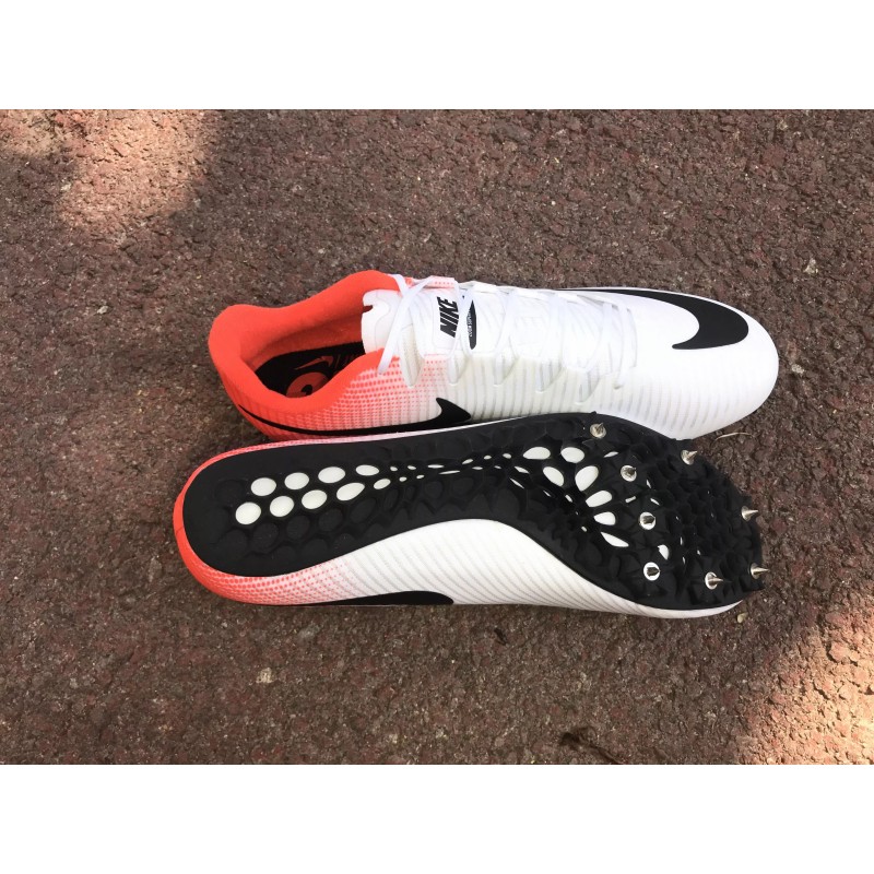 Zapatilla de Atletismo Nike Zoom Ja Fly 3 Unisex Blanco&Naranja (#36~#44)