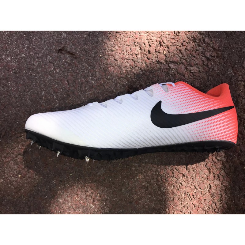 Zapatilla de Atletismo Nike Zoom Ja Fly 3 Unisex Blanco&Naranja (#36~#44)