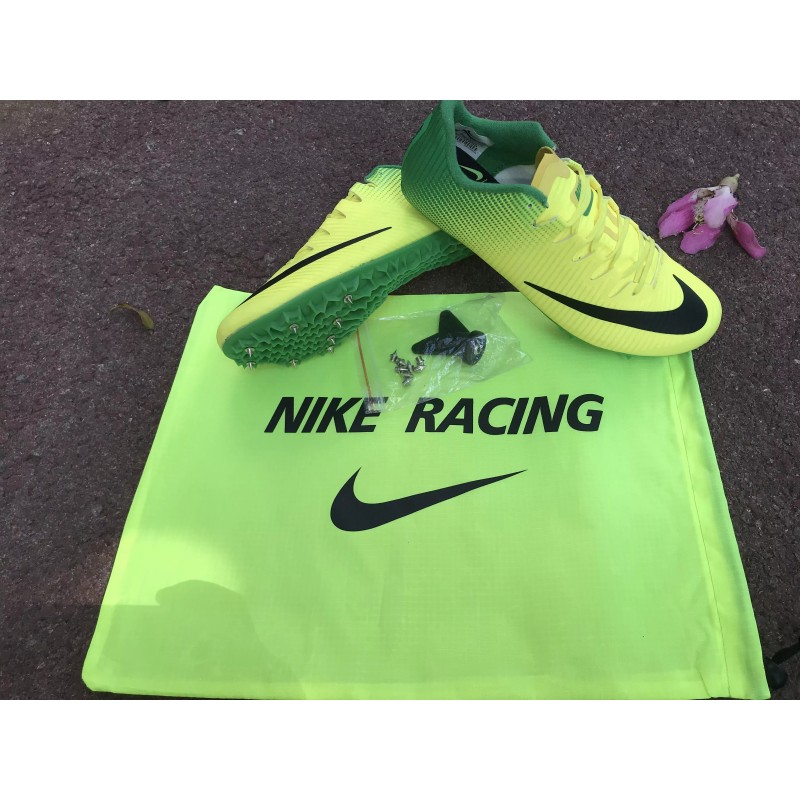 Zapatilla de Atletismo Nike Zoom Ja Fly 3 Unisex Amarillo&Verde (#36~#44)
