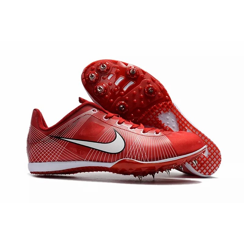 Zapatilla de Atletismo Nike Sprint Spikes Ultraligeros Hombre Rojo  /  Azul  /  Negro  /  Verde Fluorescente (#35~#45)