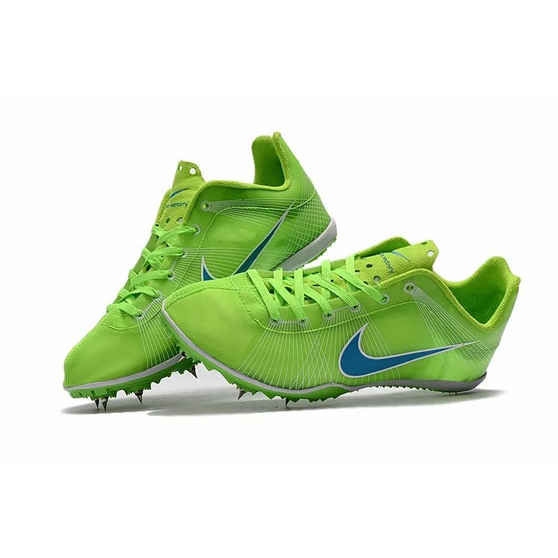 Zapatilla de Atletismo Nike Sprint Spikes Ultraligeros Hombre Rojo  /  Azul  /  Negro  /  Verde Fluorescente (#35~#45)