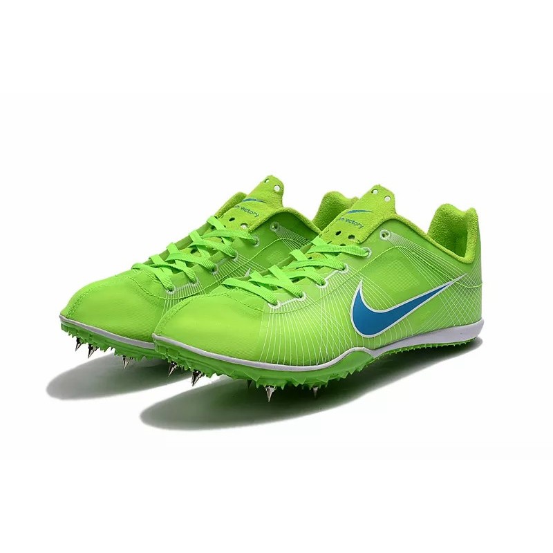 Zapatilla de Atletismo Nike Sprint Spikes Ultraligeros Hombre Rojo  /  Azul  /  Negro  /  Verde Fluorescente (#35~#45)