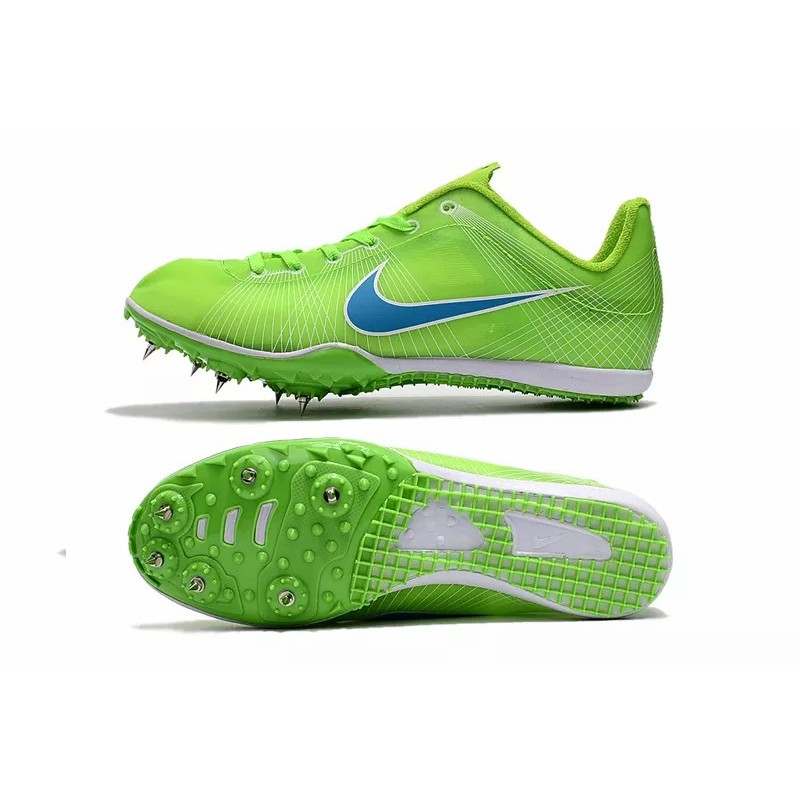 Zapatilla de Atletismo Nike Sprint Spikes Ultraligeros Hombre Rojo  /  Azul  /  Negro  /  Verde Fluorescente (#35~#45)