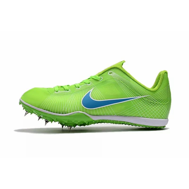 Zapatilla de Atletismo Nike Sprint Spikes Ultraligeros Hombre Rojo  /  Azul  /  Negro  /  Verde Fluorescente (#35~#45)
