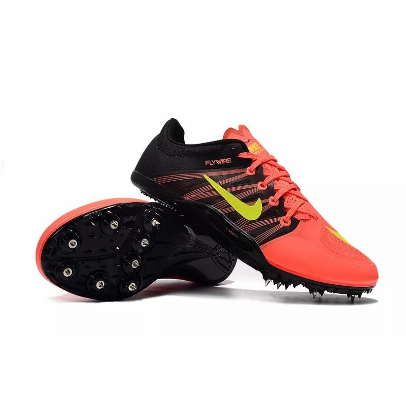 Zapatilla de Atletismo Sprint Spikes Hombre Naranja&Negro  /  Amarillo&Rosa  /  Amarillo&Negro  /  Blanco&Negro  /  Azul&Negro  /  Blanco&Azul  /  Púrpura  /  Blanco&Naranja  /  Blanco&Amarillo (#39~#45)