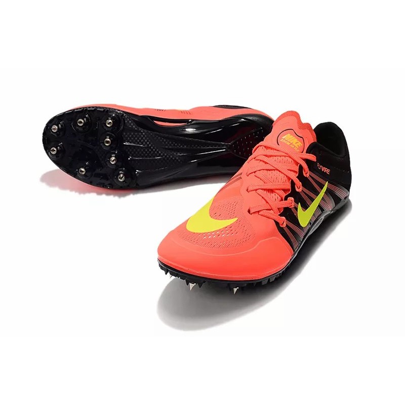 Zapatilla de Atletismo Sprint Spikes Hombre Naranja&Negro  /  Amarillo&Rosa  /  Amarillo&Negro  /  Blanco&Negro  /  Azul&Negro  /  Blanco&Azul  /  Púrpura  /  Blanco&Naranja  /  Blanco&Amarillo (#39~#45)