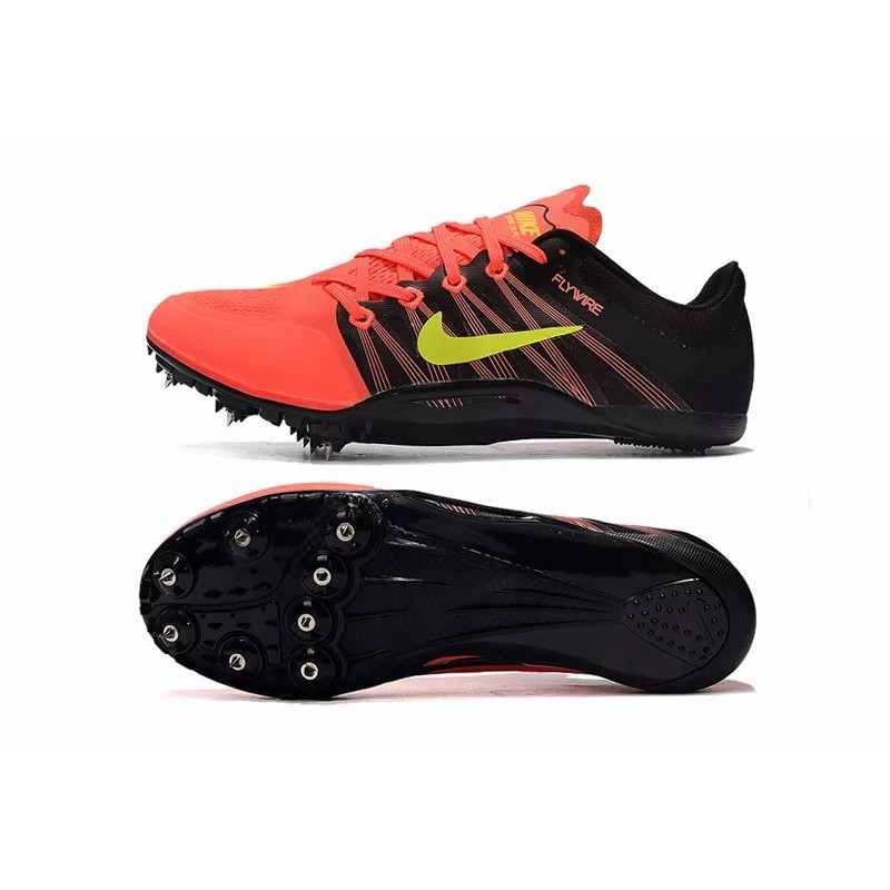 Zapatilla de Atletismo Sprint Spikes Hombre Naranja&Negro  /  Amarillo&Rosa  /  Amarillo&Negro  /  Blanco&Negro  /  Azul&Negro  /  Blanco&Azul  /  Púrpura  /  Blanco&Naranja  /  Blanco&Amarillo (#39~#45)
