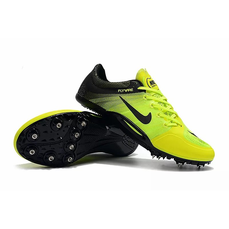 Zapatilla de Atletismo Sprint Spikes Hombre Naranja&Negro  /  Amarillo&Rosa  /  Amarillo&Negro  /  Blanco&Negro  /  Azul&Negro  /  Blanco&Azul  /  Púrpura  /  Blanco&Naranja  /  Blanco&Amarillo (#39~#45)