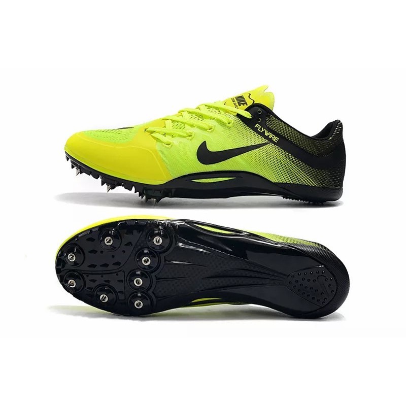 Zapatilla de Atletismo Sprint Spikes Hombre Naranja&Negro  /  Amarillo&Rosa  /  Amarillo&Negro  /  Blanco&Negro  /  Azul&Negro  /  Blanco&Azul  /  Púrpura  /  Blanco&Naranja  /  Blanco&Amarillo (#39~#45)