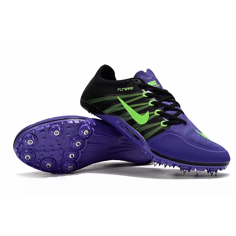 Zapatilla de Atletismo Sprint Spikes Hombre Naranja&Negro  /  Amarillo&Rosa  /  Amarillo&Negro  /  Blanco&Negro  /  Azul&Negro  /  Blanco&Azul  /  Púrpura  /  Blanco&Naranja  /  Blanco&Amarillo (#39~#45)