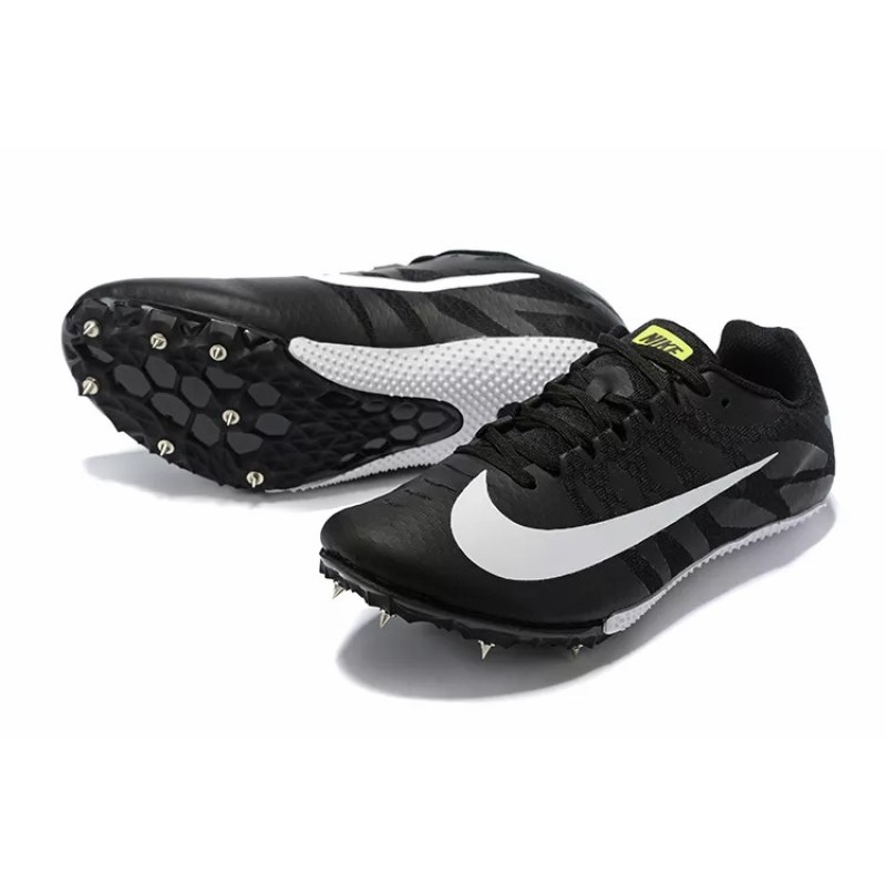 Zapatilla de Atletismo Nike Zoom Rival S9 Hombre Negro  /  Naranja  /  Azul  /  Blanco (#39~#45)