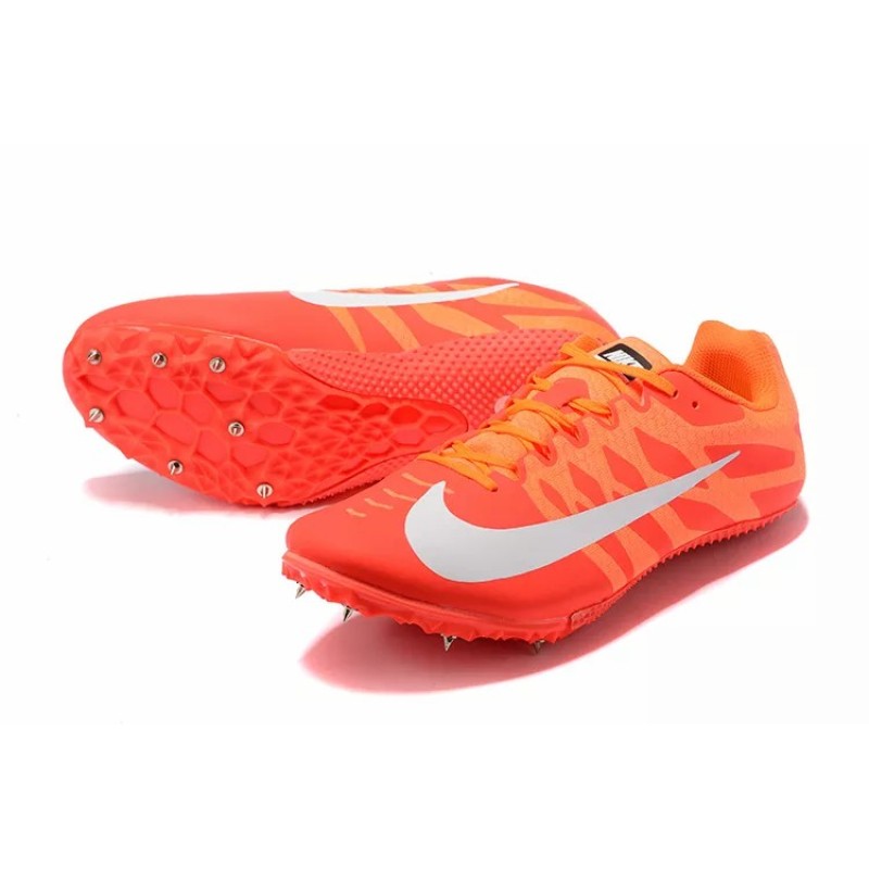 Zapatilla de Atletismo Nike Zoom Rival S9 Hombre Negro  /  Naranja  /  Azul  /  Blanco (#39~#45)