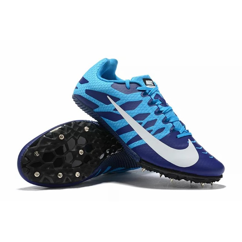 Zapatilla de Atletismo Nike Zoom Rival S9 Hombre Negro  /  Naranja  /  Azul  /  Blanco (#39~#45)